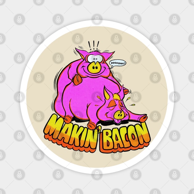 Makin' Bacon - Karate Kid Magnet by nicklower